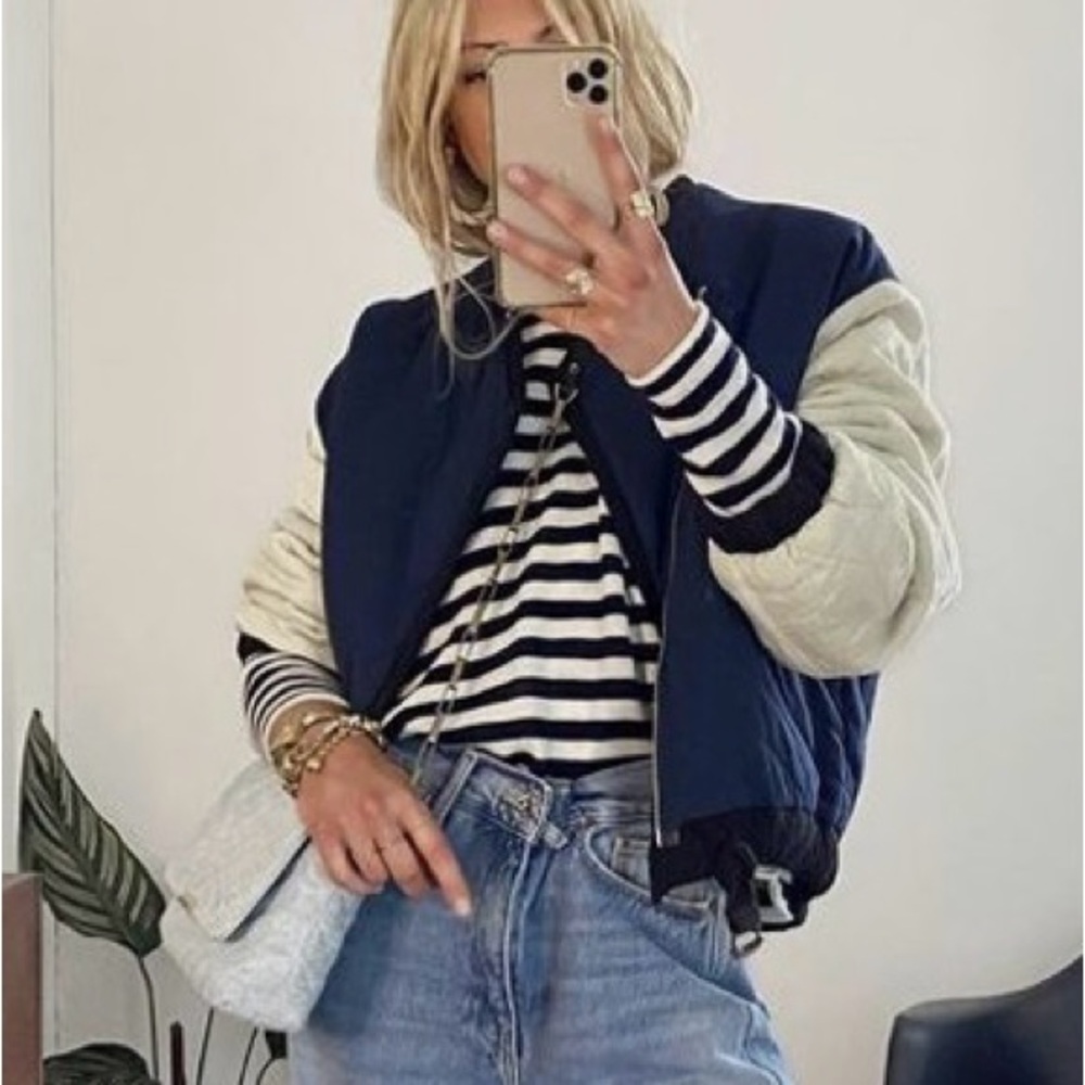 EUC Isabel Marant Reversible Bomber. No flaws. Fits like a small.